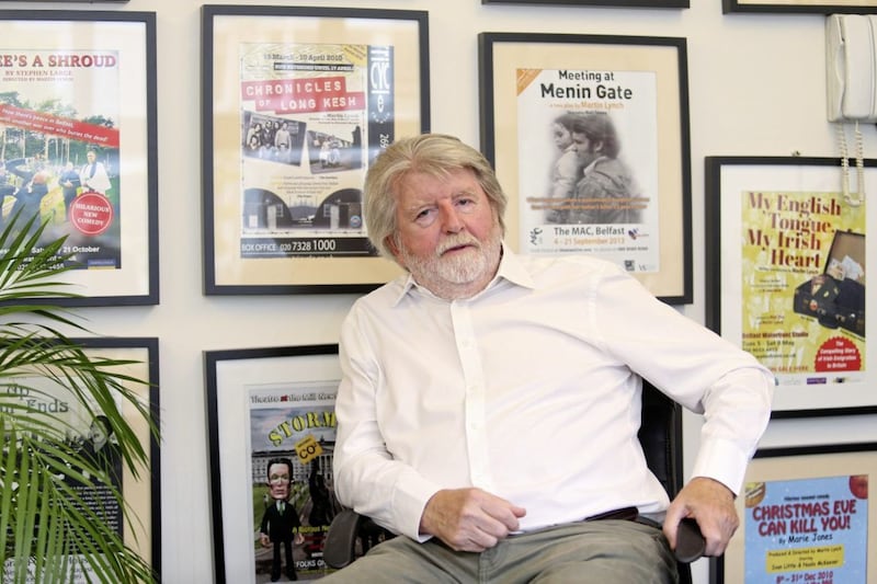 Belfast playwright Martin Lynch. Picture by Mal McCann 