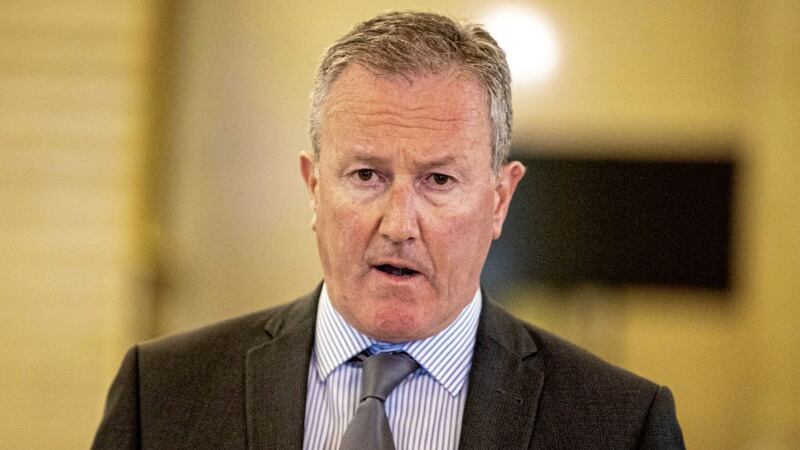 Conor Murphy spelled out Sinn F&eacute;in&#39;s ultimatum to Edwin Poots. Picture by Liam McBurney/PA Wire 