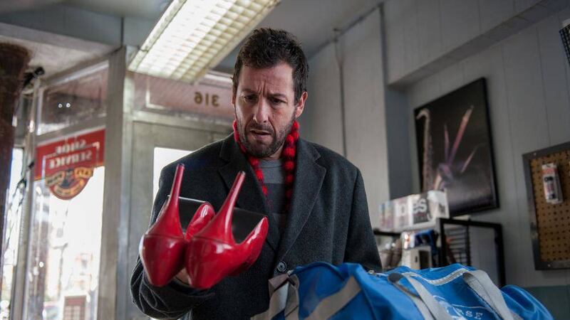 Well he might look perplexed &ndash; Adam Sandler&#39;s latest film comes apart at the seams early on  