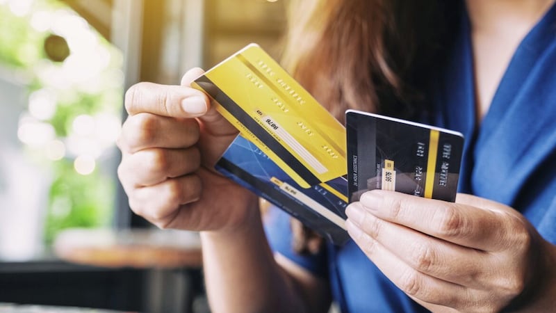 More people in the the UK have been reaching for their credit cards as high bills eat into their incomes 