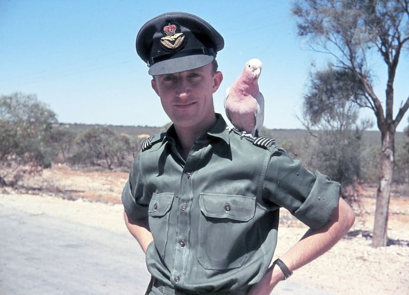 Flight Lieutenant David Purse serving at Maralinga, Australia 