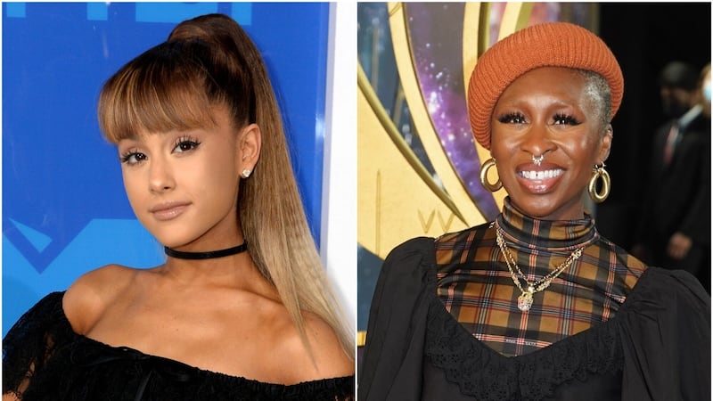 Ariana Grande and Cynthia Erivo will star in a film adaptation of hit musical Wicked (PA)
