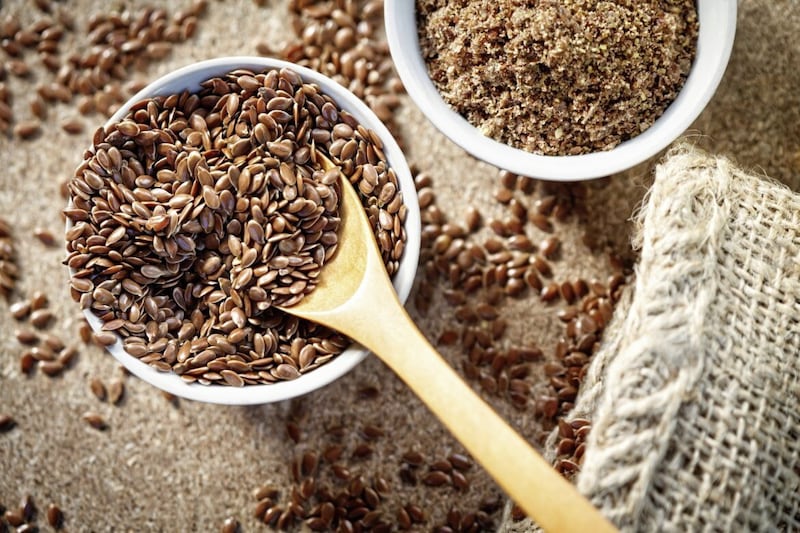 Flax seed is a healthy option to add to meals