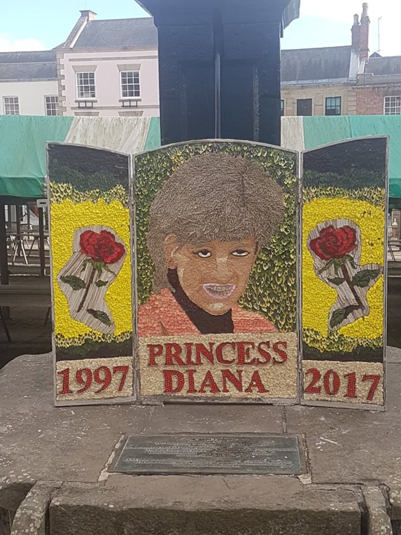 This memorial of Princess Diana is attracting attention for all the wrong reasons