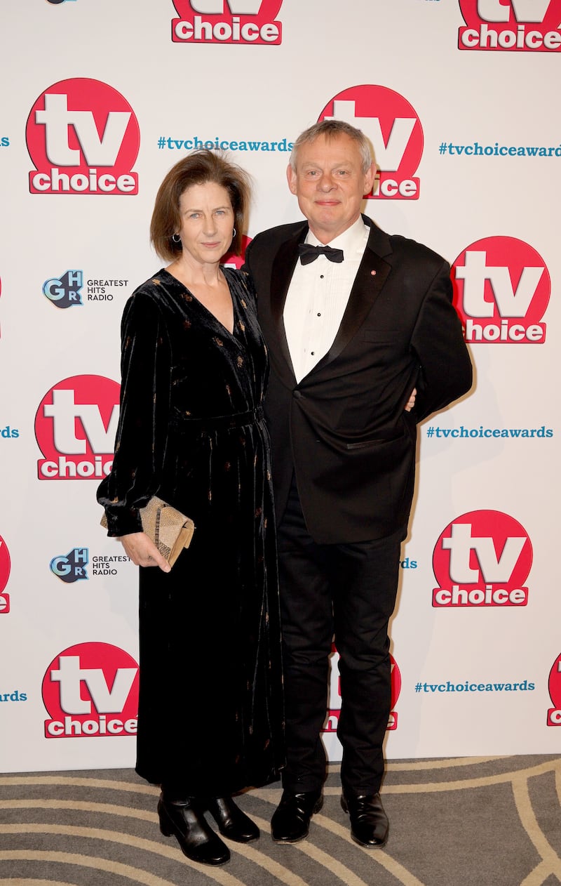 Martin Clunes attending the TV Choice Awards