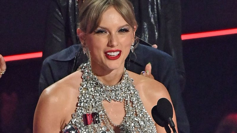 Swift made the surprise announcement in the closing moments of the 2022 MTV VMAs in New Jersey, sending fans into a frenzy.