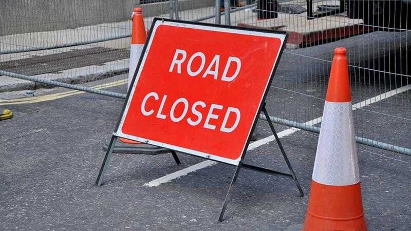 Transport NI have closed the road between Warrenpoint and Rostrevor due to fears it could collapse 
