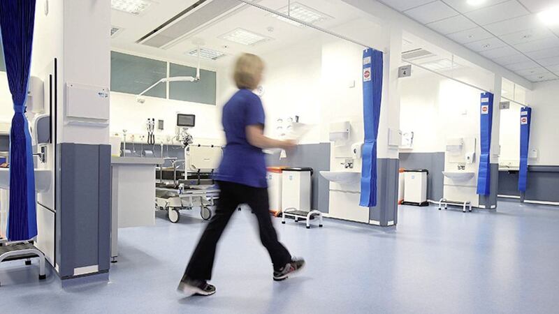 A&amp;E hospital departments in Coleraine and Newry has become increasingly reliant on locum or temporary doctors due to problems in recruiting permanent staff 