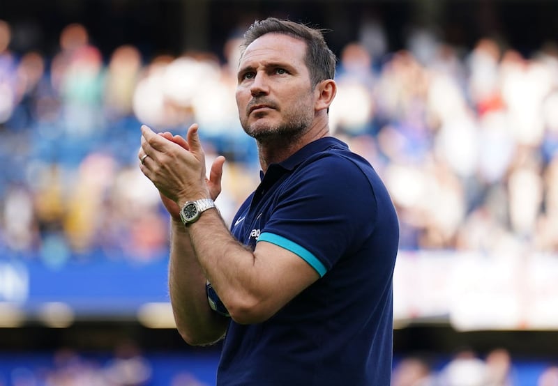 Frank Lampard had a spell as interim Chelsea boss last season