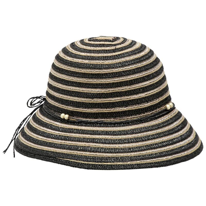 Matalan Stripe Cloche Hat, &pound;8 