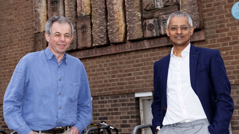 Shankar Balasubramanian and David Klenerman were awarded the 2020 Millennium Technology Prize.