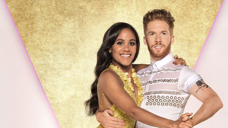 Kevin Clifton has been helping Alex Scott while Neil Jones has been injured.