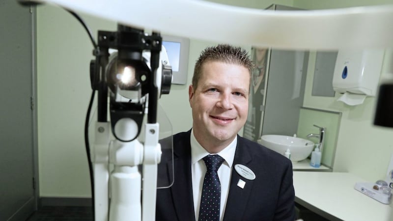 Wayne Watson, optometry director at Banbridge Specsavers 