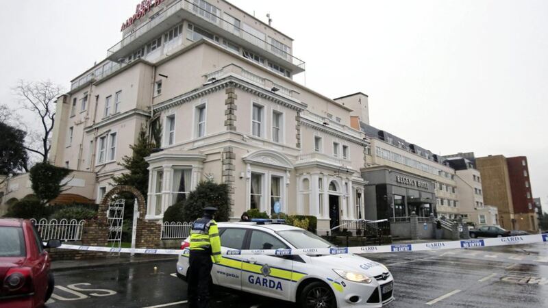 A man died and two others were injured in an attack at the Regency Hotel in Dublin in February 2016. Picture by Niall Carson, Press Association 