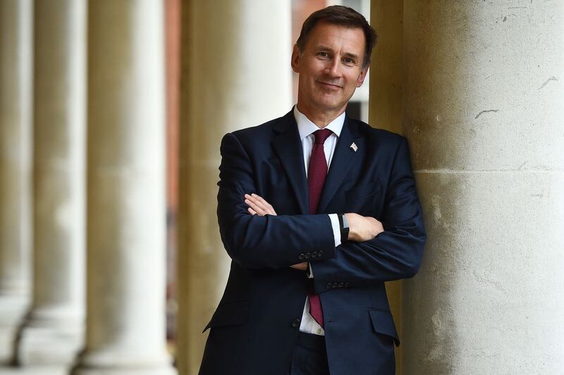 Jeremy Hunt poses for a photo