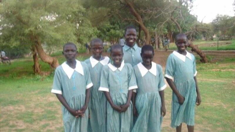 A school uniform has been purchased for every pupil at Nuba Mercy School 