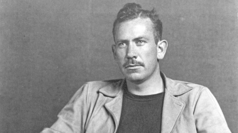 Nobel Prize-winning US author John Steinbeck, whose grandfather hailed from Ballykelly, Co Derry 