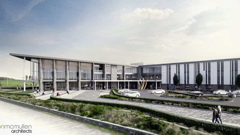 An artist&#39;s impression of the proposed hotel complex in Portstewart 