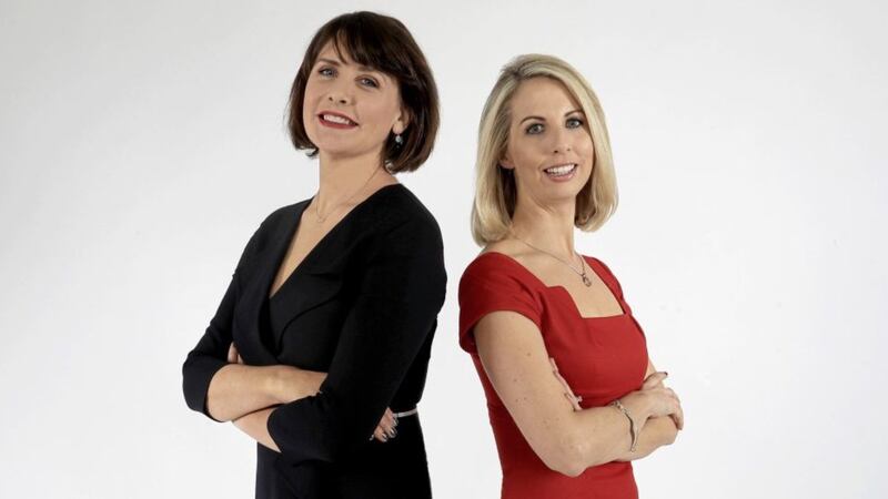 Keelin Shanley and Caitriona Perry RT&Eacute; Six One News presenters from January 2018 