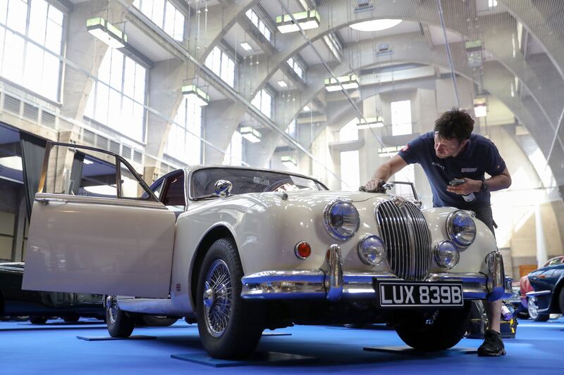 A Jaguar MKII was featured in Inspector Morse.