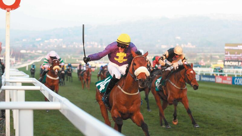 Silver Concorde eturned to Prestbury Park to finish fourth in the Neptune Investment