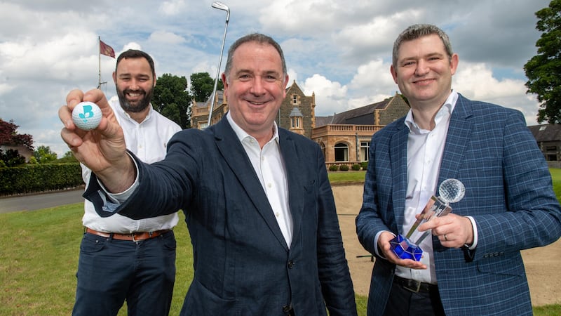 NI Chamber will host its annual golf day on Friday September 8 at Malone Golf Club. Delivered in partnership with headline sponsor BT and supporting sponsor MCS Group, more than 100 members of the business community will tee off at the event, designed to help Chamber members build networks and make connections in a relaxed setting. A limited number of four-ball and individual places are remaining (book on the NI Chamber website). Pictured launching the 2023 NI Chamber Golf Day are Adam Macklin (MCS), Paul Murnaghan (BT) and Christopher Morrow (NI Chamber)