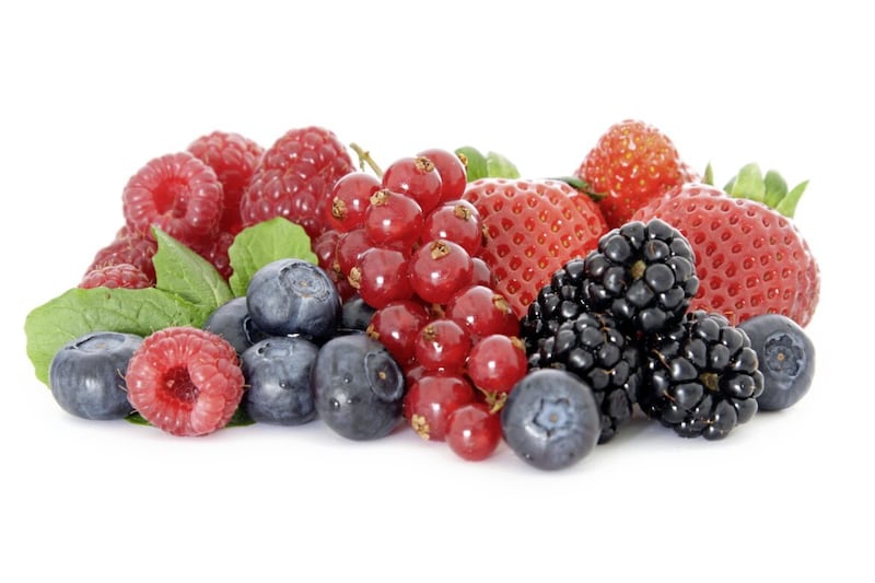 Berries are packed with vitamins