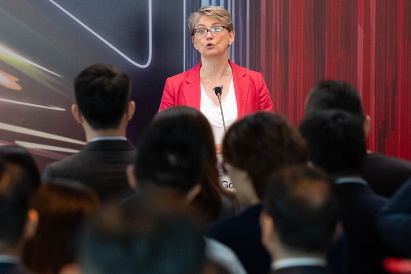 Foreign Secretary Yvette Cooper will be meeting Indian officials during her trip