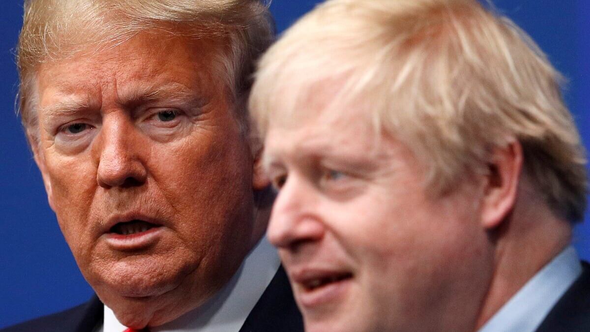 THERE MAY BE TROUBLE AHEAD: Former British Prime Minister Boris Johnson, who retired as an MP at the weekend is expected to be heavily criticised by the Privileges Committee while ex-President Donald Trump is in serious trouble in the USA