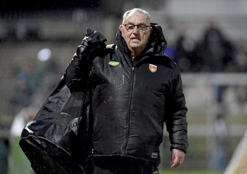 Paddy &#39;the Bishop&#39; MacNamee was Joe Kernan&#39;s bag man with Crossmaglen, and remained by his side during Kernan&#39;s Armagh days. Picture by John Merry 
