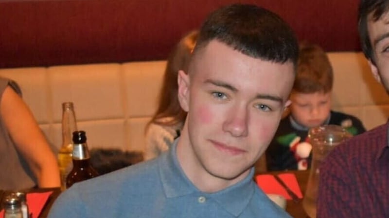Strabane's Rory Carlin died last Sunday. A funeral for the 22-year-old was held in the Co Tyrone town's St Mary's Church on Thursday.