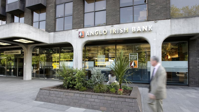 The former Anglo Irish Bank headquarters in Dublin