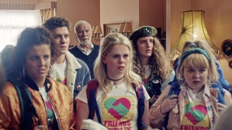 The second series of Derry Girls is expected to return to Channel 4 next month 