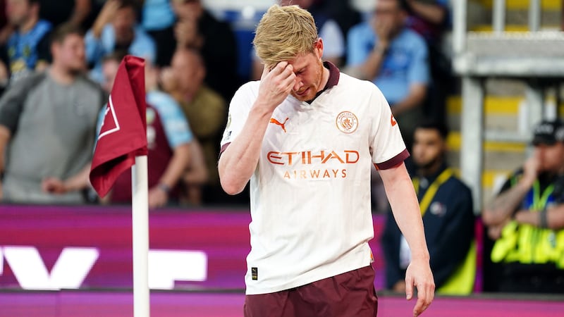 Kevin De Bruyne has been out of action since August (Mike Egerton/PA)
