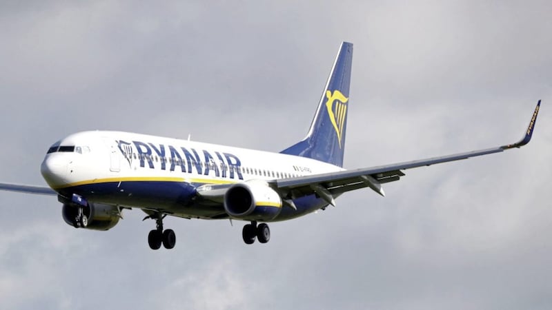 Ryanair has pulled its services from Belfast International Airport until the end of March. Picture by Niall Carson/PA Wire 