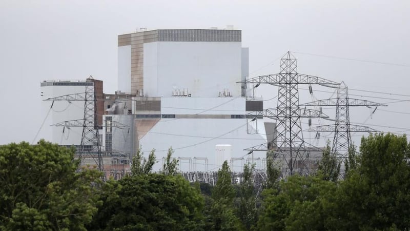 Hinkley Point B nuclear power station in Somerset, where plans have been approved to build a new reactor. The decision has caused concern across the Irish Sea 