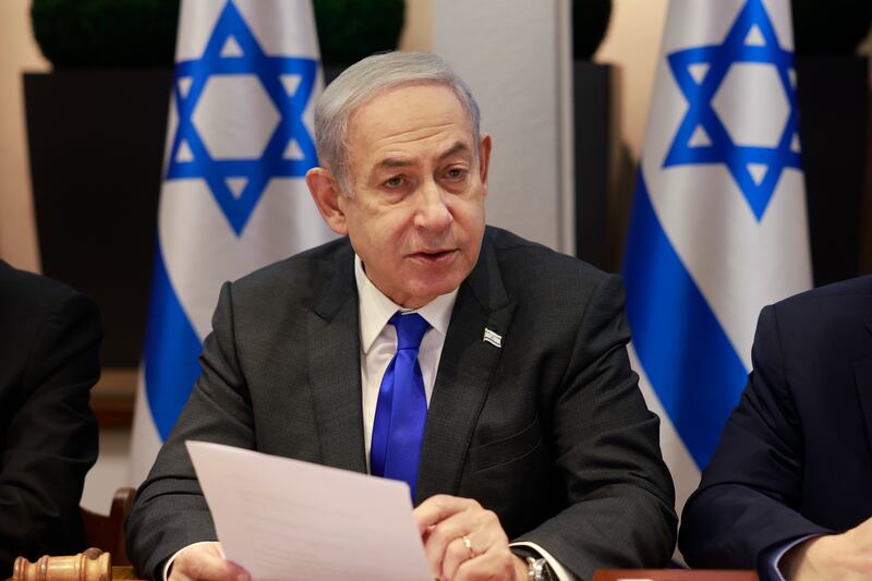 Israeli Prime Minister Benjamin Netanyahu (Menahem Kahana/Pool Photo via AP)