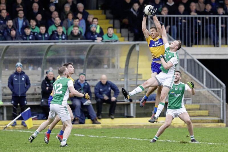 AIMING HIGH: Clare captain Gary Brennan has been at the heart of the Banner county&#39;s ascension through the football ranks Picture by Donnie Phair 