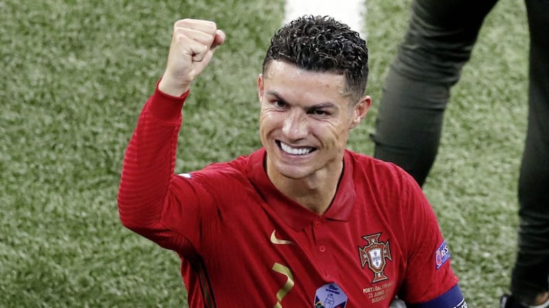Portugal&#39;s Cristiano Ronaldo will hope to break the world record for international goals against Ireland on Wednesday night. He currently sits on 109 goals 