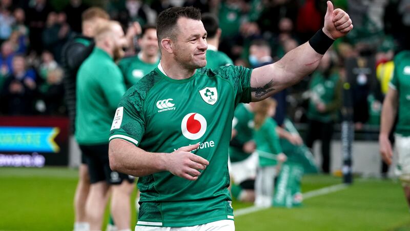 Ireland prop Cian Healy is feeling positive about his recovery from injury (Brian Lawless/PA)