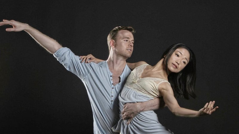 Portadown dancer Leigh Alderson, stars alongside Japanese-born Royko Yagyu in Ballet Ireland&#39;s production of Romeo &amp; Juliet, which is touring in the north this month 