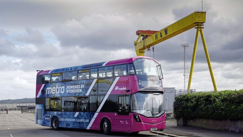 The new hydrogen refuelling station which Translink is planning for Belfast will help it target an entire zero-emission public transport fleet for Northern Ireland by 2040. Picture: Aaron McCracken 