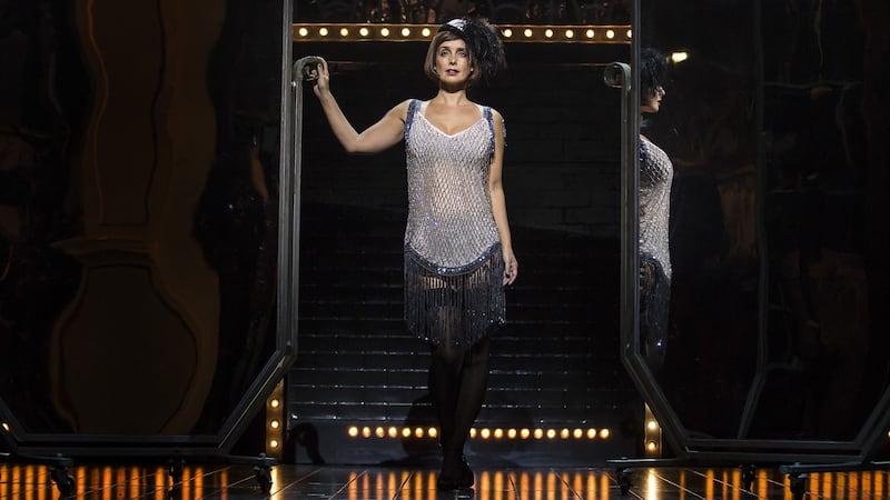 The star is loving her role in the hit musical, which is now touring the UK.