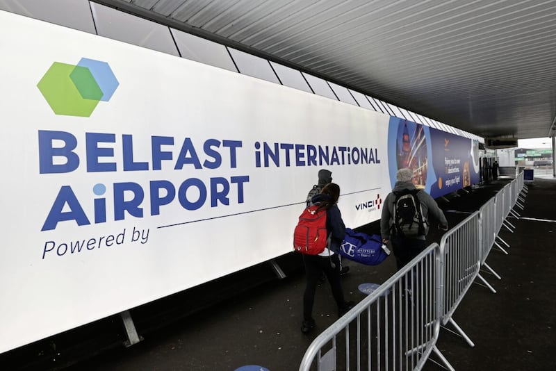 Belfast International Airport. Picture by Liam McBurney/PA Wire 