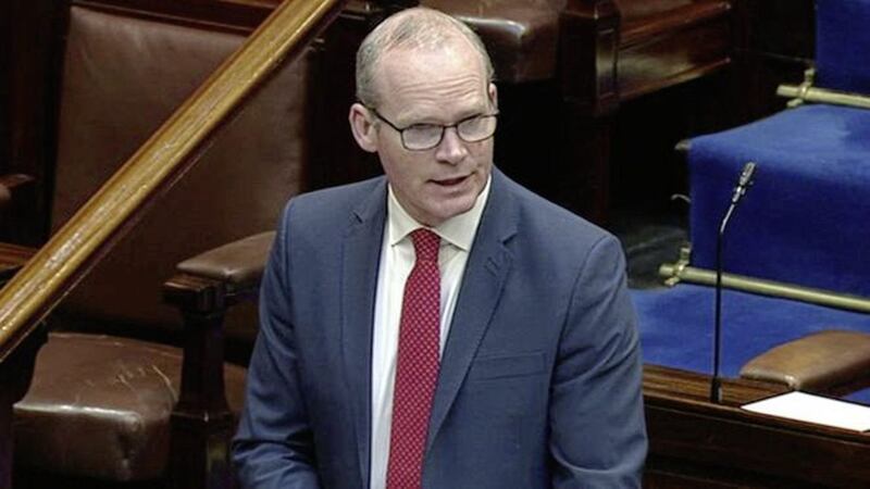 T&aacute;naiste Simon Coveney is set to sign the Common Travel Area later today