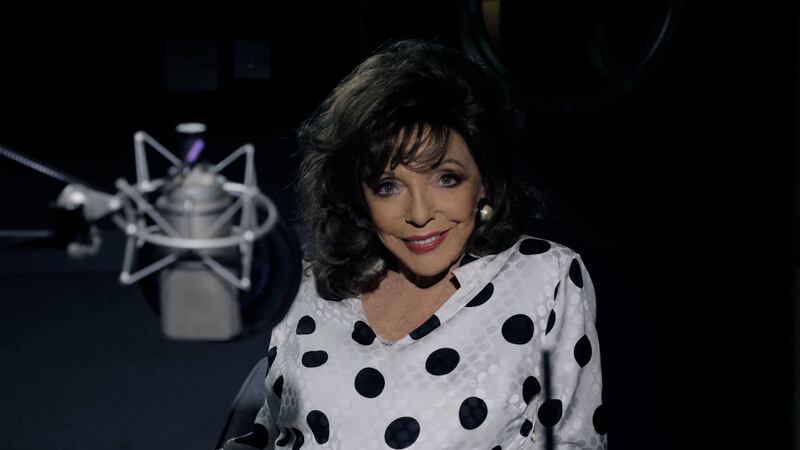 The actress and author narrates This Is Joan Collins, which will air on BBC Two on January 1.