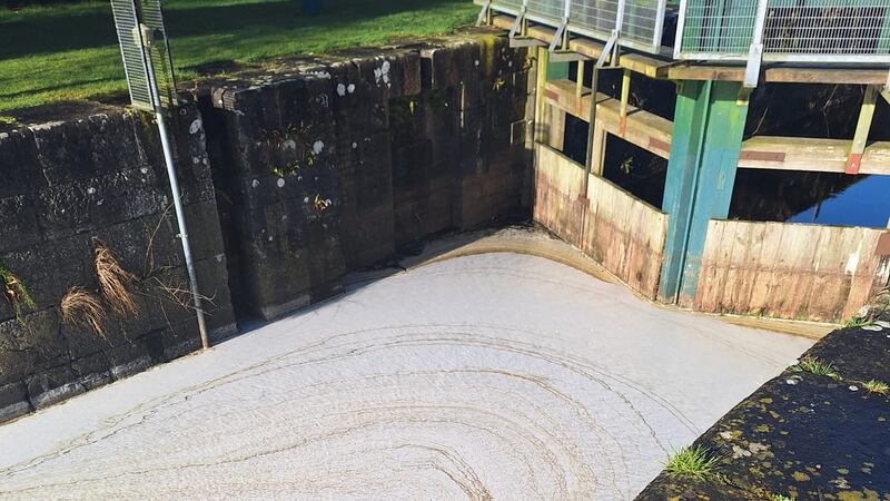 Concerns have been raised over a suspected pollution incident at Toome Canal