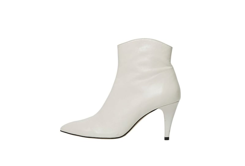Office Ab Fab White Boots, &pound;90, available from Office