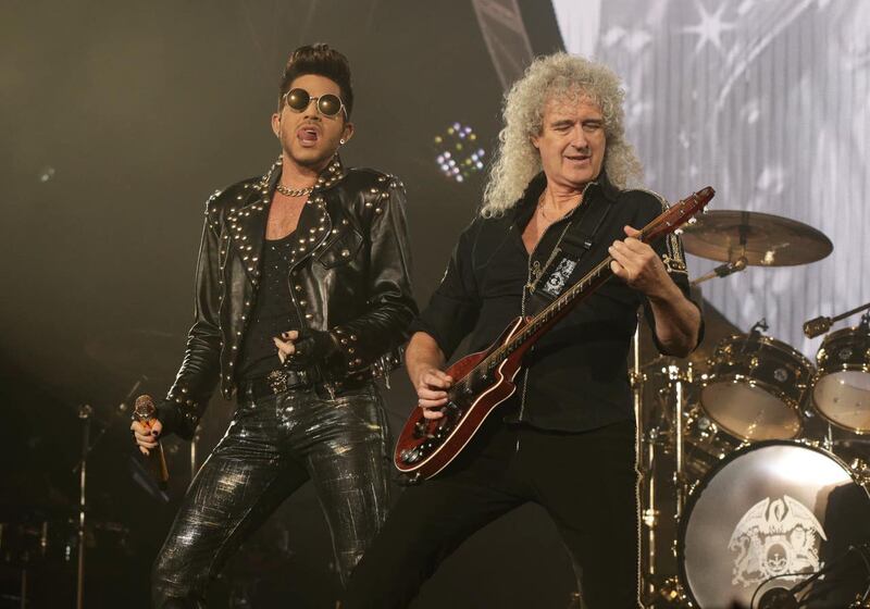 Queen and Adam Lambert concert – London