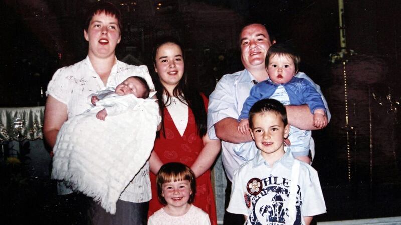 Today marks the tenth anniversary of the fatal fire started by Arthur McElhill which killed his partner Lorraine McGovern and their children (left to right): James, Caroline, Bellina, Sean and Clodagh. Picture by Pacemaker 